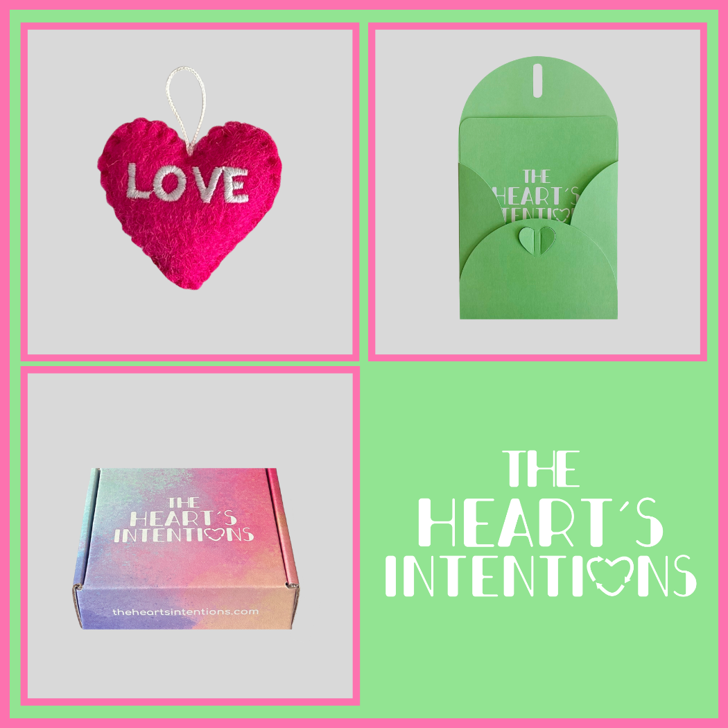 Card and Envelope Set + Heart + The Heart’s Intentions Gift Box Bundle