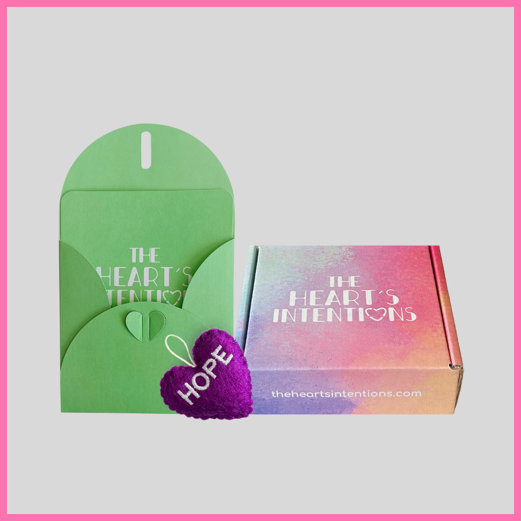 Card and Envelope Set + Heart + The Heart’s Intentions Gift Box Bundle